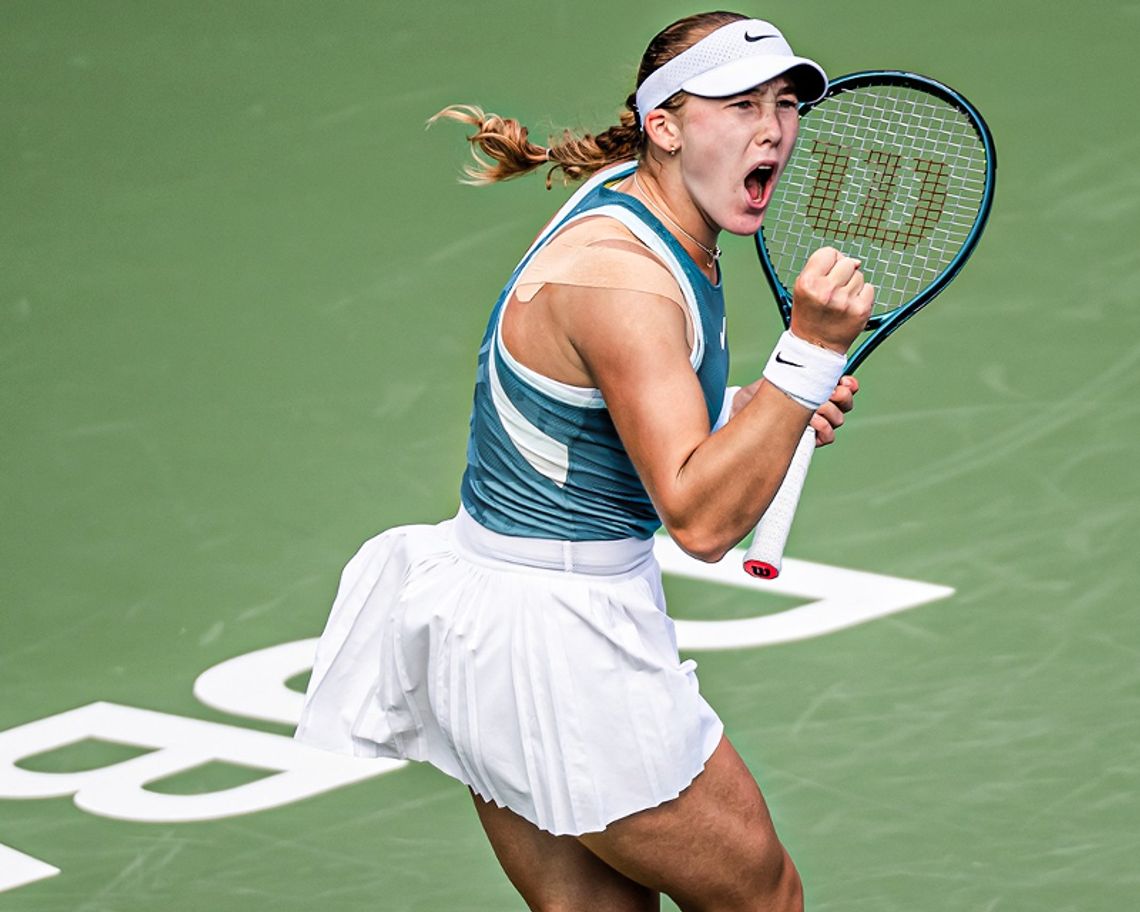 Turniej WTA w Dubaju - półfinał nie dla Świątek . Bez szans z 17-letnią Andriejewą