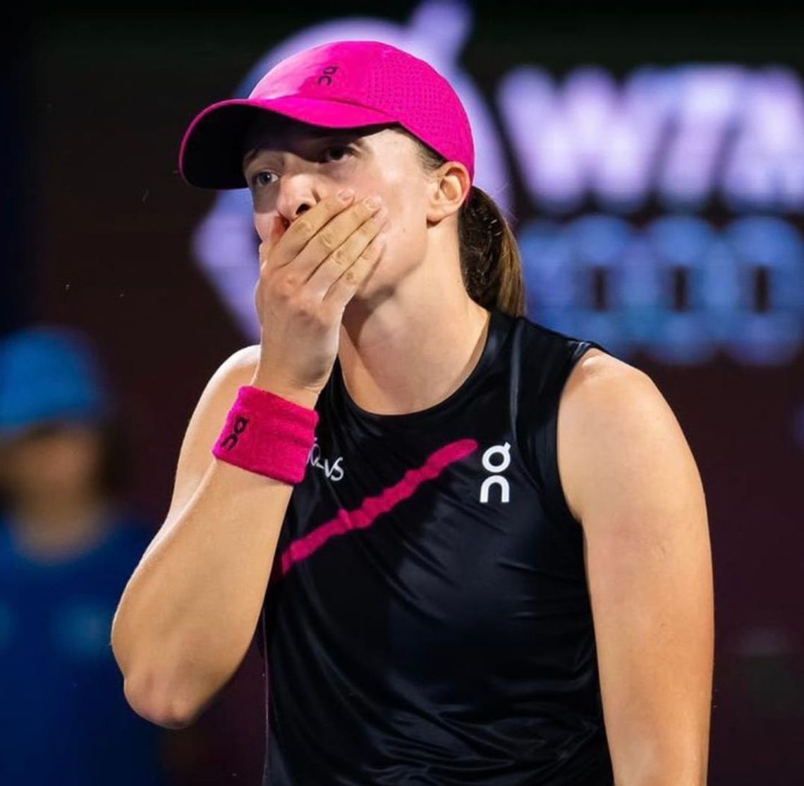 Turniej WTA w Dubaju - sensacyjna porażka Świątek z rosyjską kwalifikantką