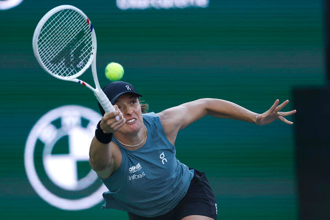 Turniej WTA w Indian Wells - Iga Świątek w 1/8 finału