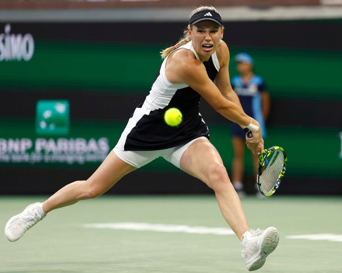 Turniej WTA w Indian Wells - Świątek: mam do Wozniacki ogromny szacunek