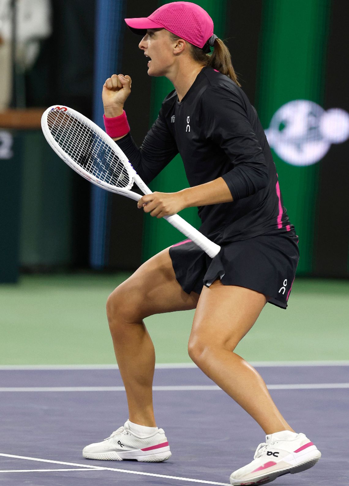 Turniej WTA w Indian Wells - Świątek w ćwierćfinale. Putincewa rozgromiona