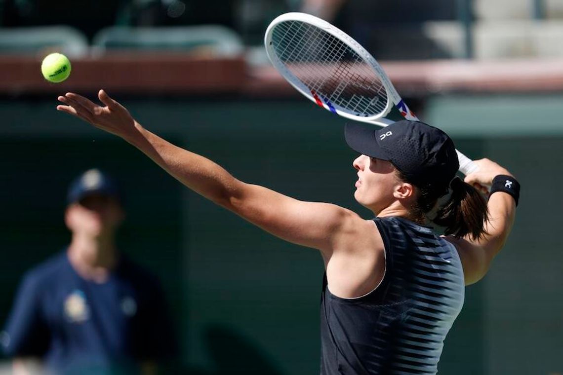 Turniej WTA w Indian Wells - Świątek w trzeciej rundzie