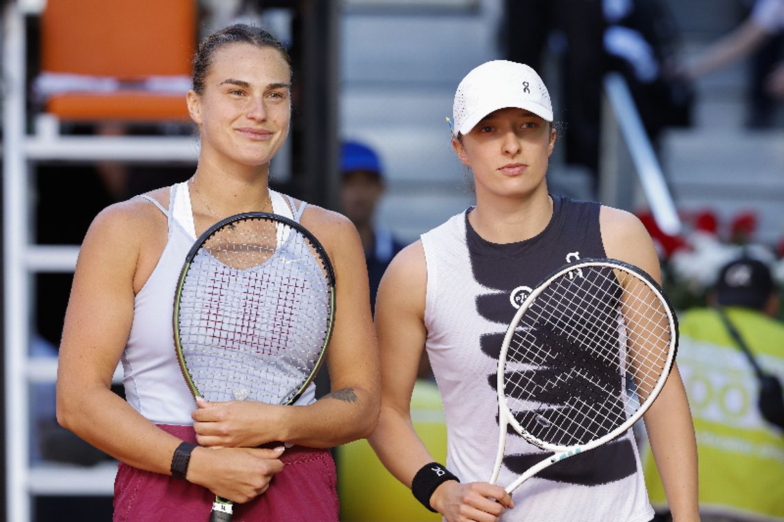 Turniej WTA w Madrycie - finał Świątek kontra Sabalenka, czyli nowy tenisowy klasyk