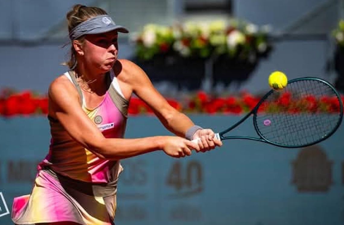 Turniej WTA w Madrycie - porażka Fręch z Andriejewą w trzeciej rundzie