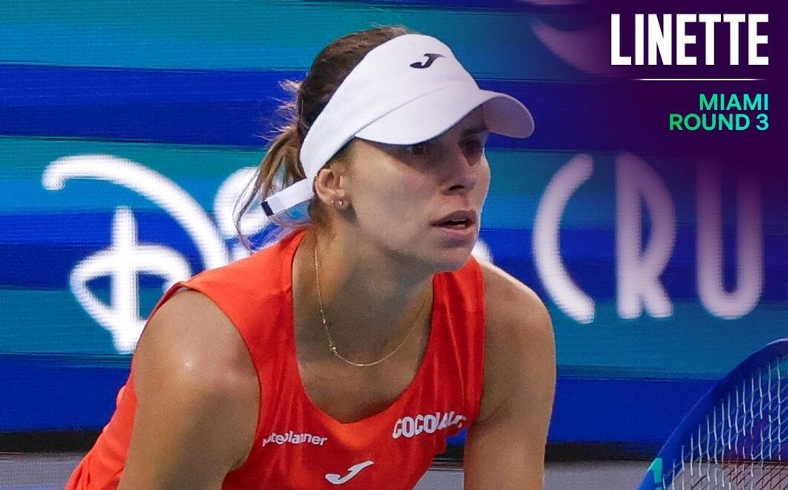 Turniej WTA w Miami - Linette przegrała z Ealą w trzeciej rundzie Turniej WTA w Miami - Linette przegrała z Ealą w trzeciej rundzie