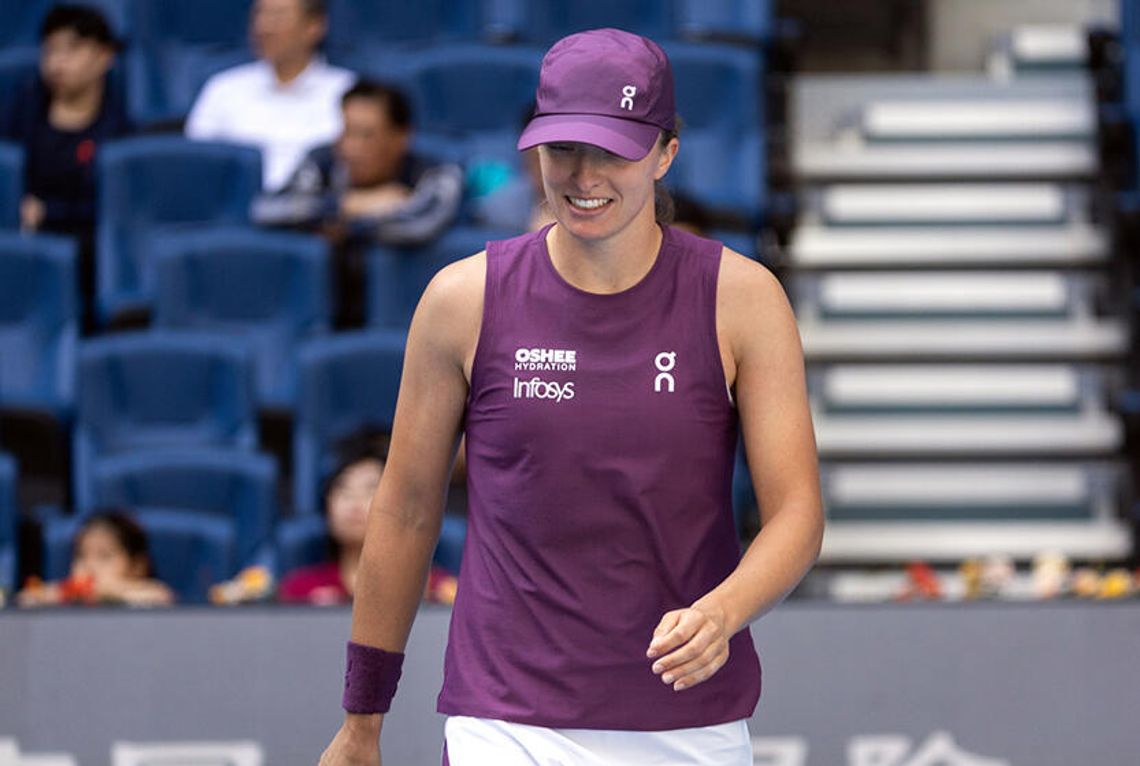 Turniej WTA w Pekinie — Świątek awansowała do 1/4 finału Turniej WTA w Pekinie — Świątek awansowała do 1/4 finału