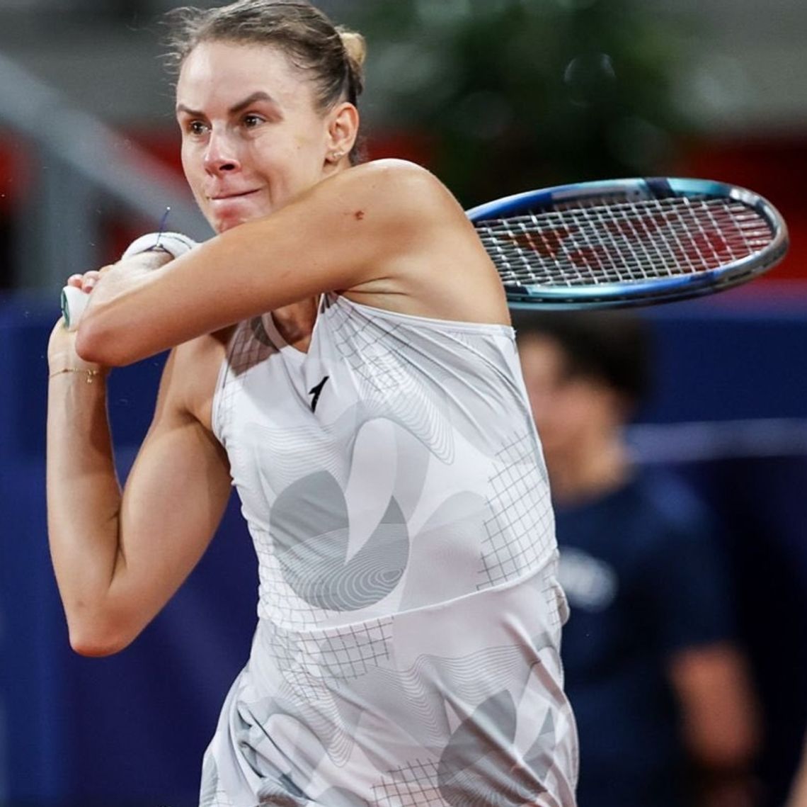 Turniej WTA w Rouen - porażka Linette w finale