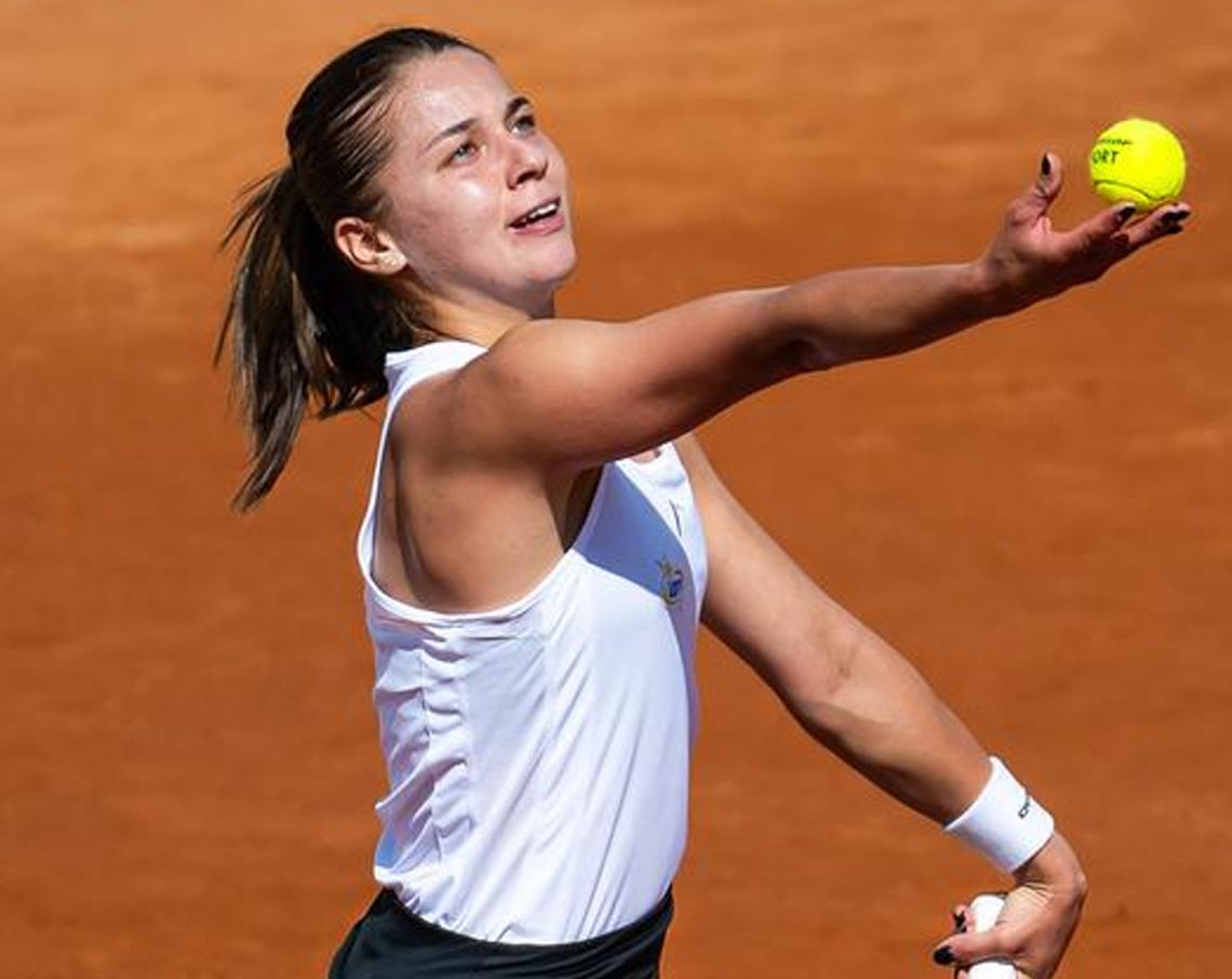 Turniej WTA w Rzymie - Chwalińska przegrała z Sakkari w kwalifikacjach