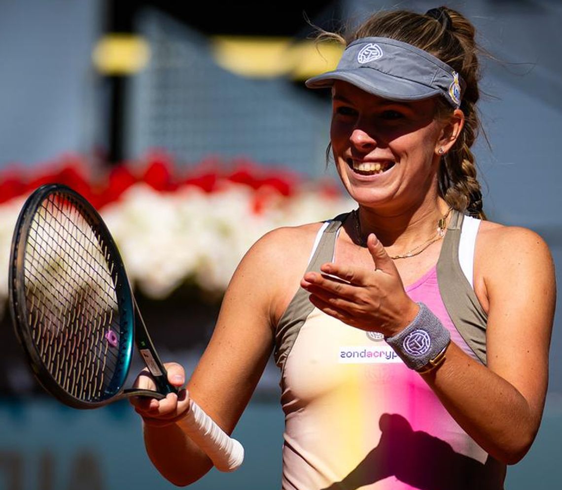 Turniej WTA w Rzymie - Fręch lepsza od Azarenki w drugiej rundzie Turniej WTA w Rzymie - Fręch lepsza od Azarenki w drugiej rundzie