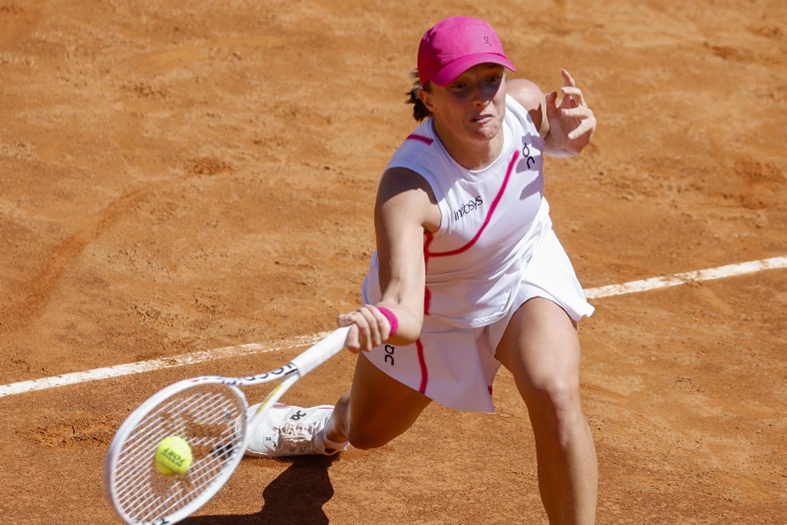 Turniej WTA w Rzymie - Świątek awansowała do 1/8 finału