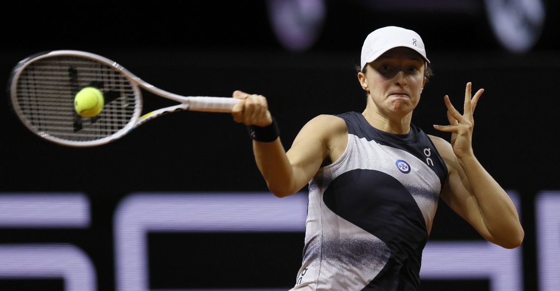 Turniej WTA w Stuttgarcie - Świątek awansowała do półfinału