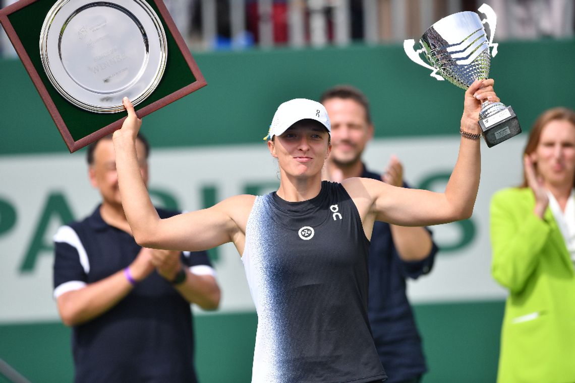 Turniej WTA w Warszawie - triumf Świątek. Siegemund znokautowana