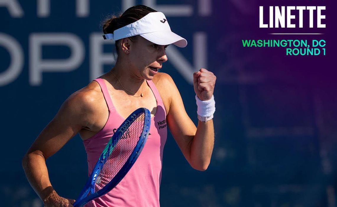 Turniej WTA w Waszyngtonie - Linette odpadła w pierwszej rundzie