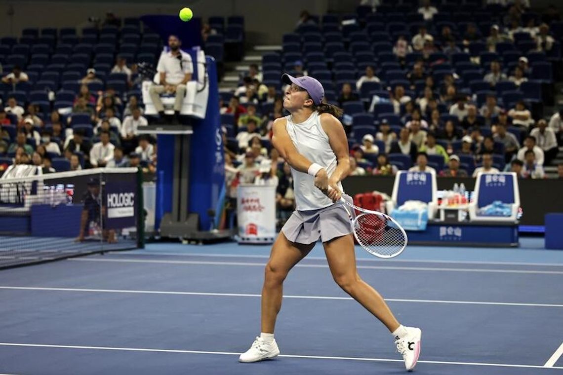 Turniej WTA w Wuhan - Iga Świątek po raz pierwszy przegrała z Paolini