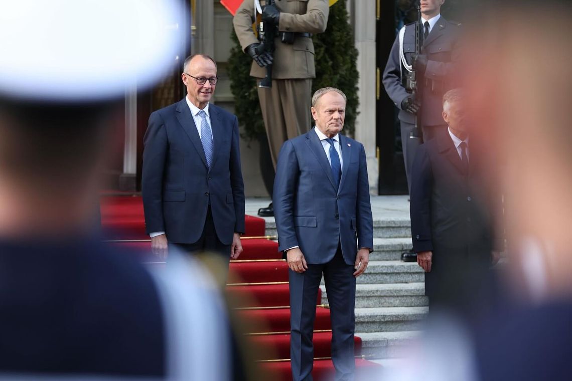 Tusk i Merz o wspólnej walce z nielegalną migracją, inwestycjach i wzmacnianiu obronności