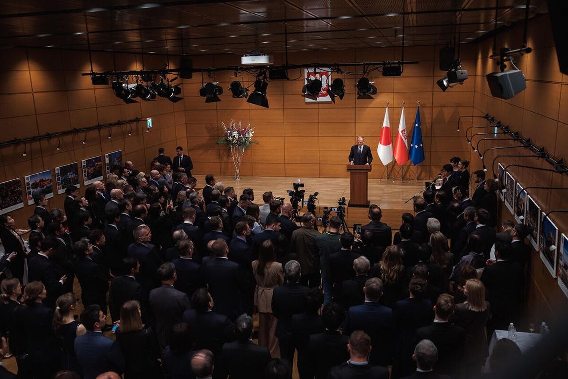Tusk: Polska wyda na inwestycje najwięcej w Europie, japoński biznes może na tym skorzystać