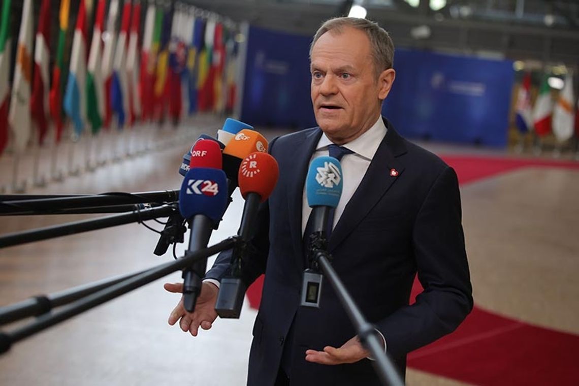 Tusk: Unia Europejska jest zjednoczona w wysiłku na rzecz pomocy Ukrainie