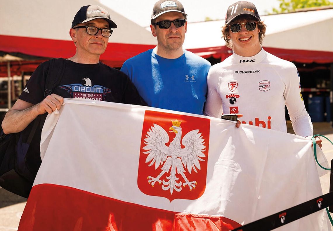 Tymek Kucharczyk po raz piąty na podium Indy NXT