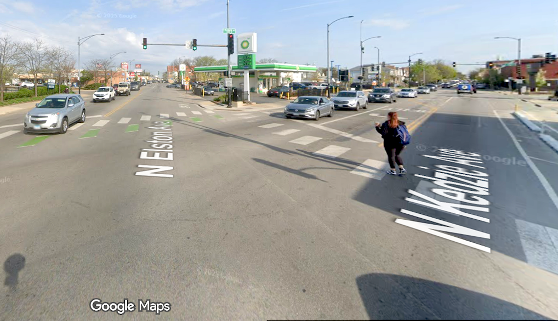 Ucieczka kierowcy po śmiertelnym wypadku na Elston w Chicago