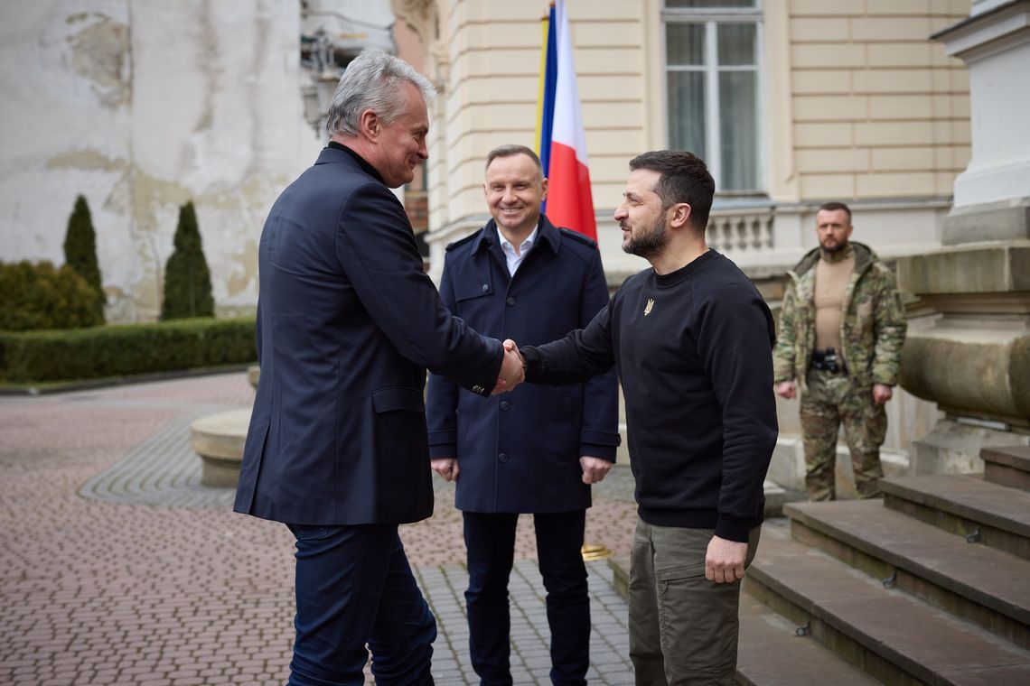 Ukraina. Prezydent Zełenski: ważne decyzje i owocne rozmowy na konferencji Trójkąta Lubelskiego