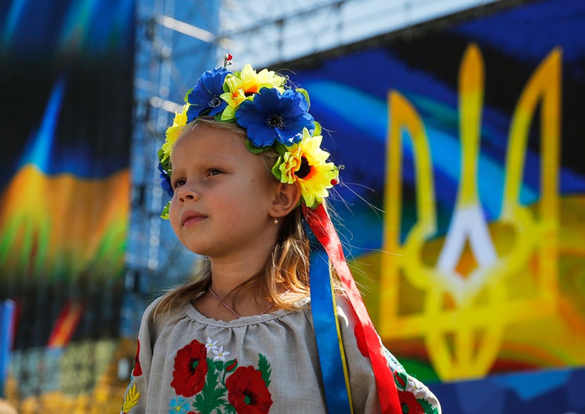 Ukraina. W Dniu Niepodległości Poroszenko wzywa do konsolidacji (ZOBACZ ZDJĘCIA)