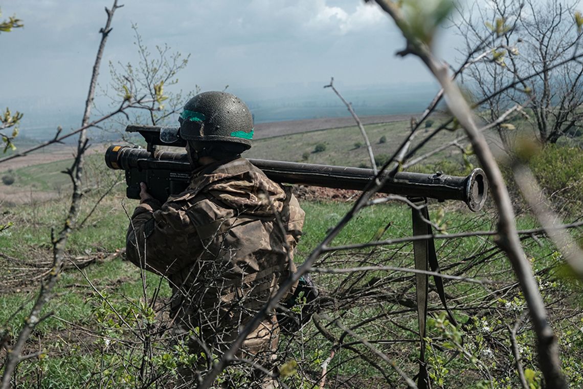 Ukraina. Wojsko: histeryczne wypowiedzi Prigożyna świadczą o wyczerpaniu rosyjskich wojsk w Bachmucie