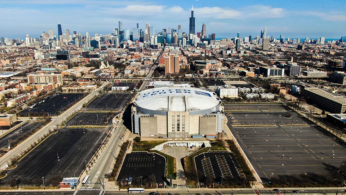 United Center lokalem wyborczym