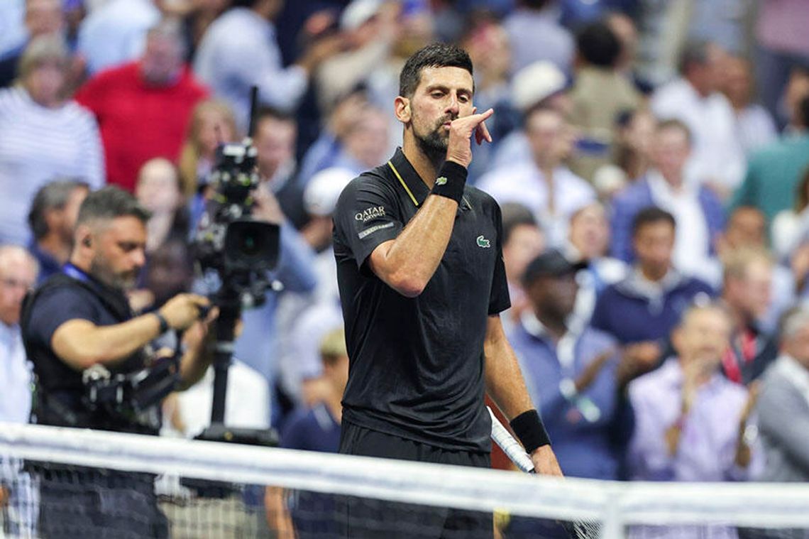 US Open - Djokovic po raz 14. w półfinale w Nowym Jorku