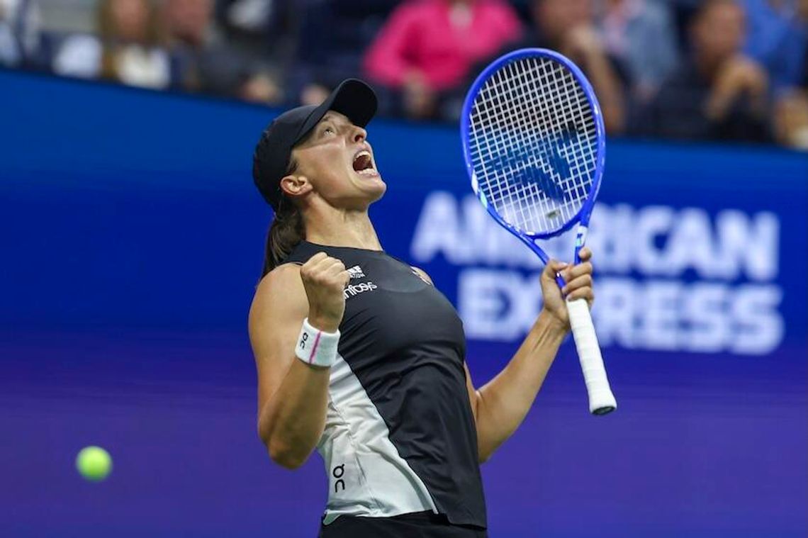 US Open - Iga Świątek awansowała do 1/8 finału