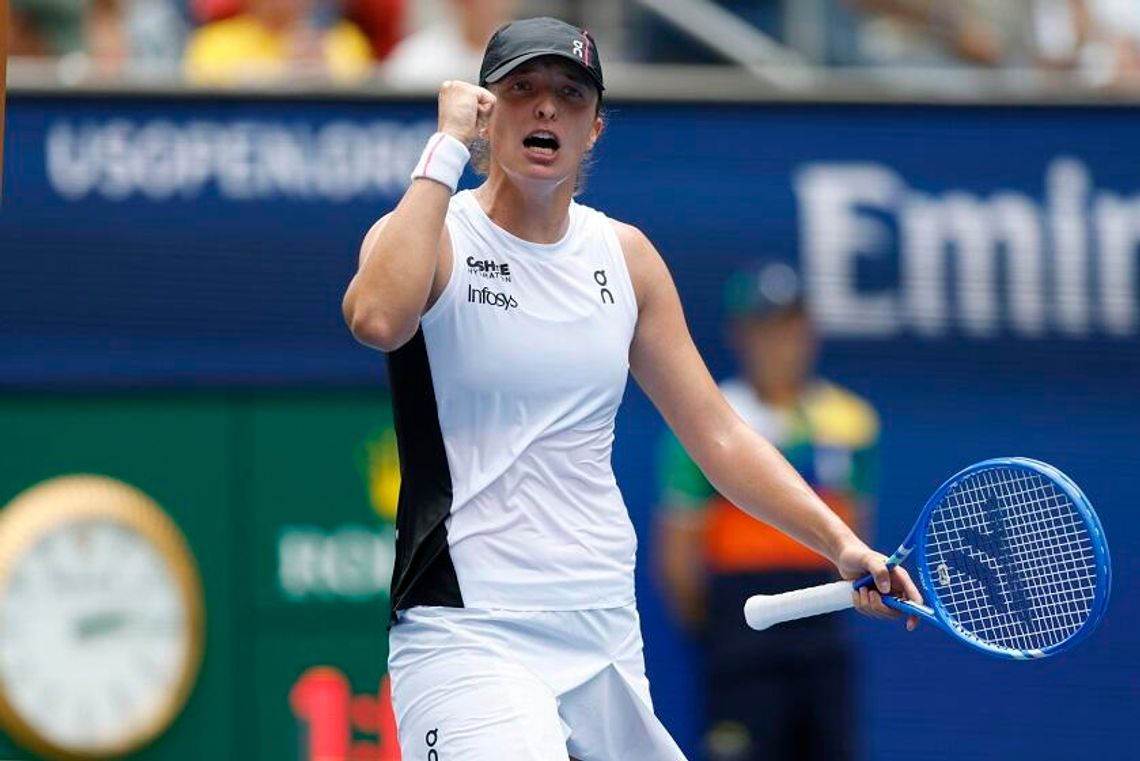 US Open - Iga Świątek odpadła w ćwierćfinale