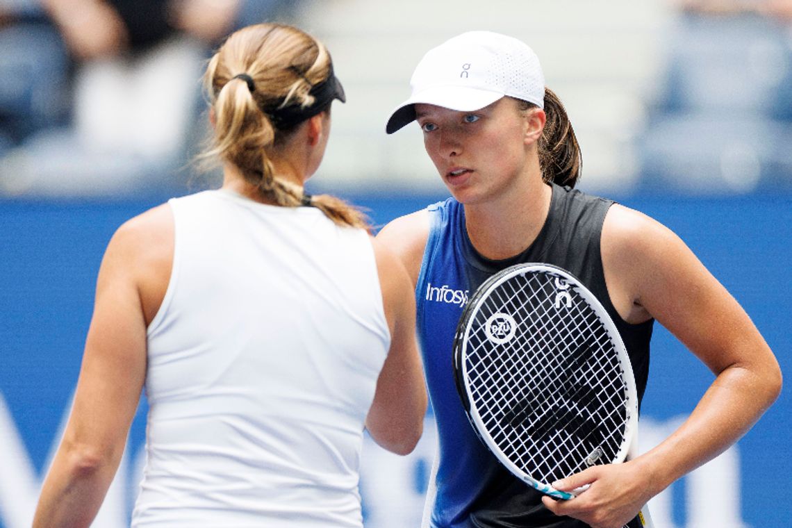 US Open - Świątek i Fręch awansowały do 2. rundy