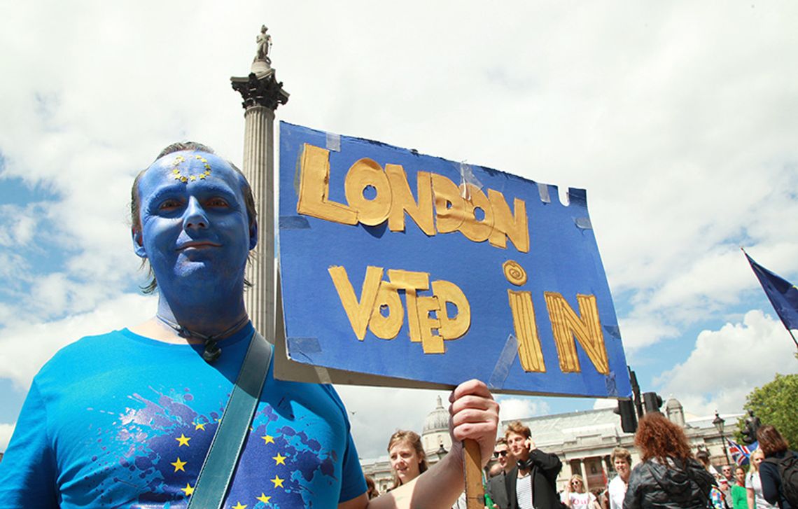 W.Brytania. Tysiące mieszkańców Londynu protestowały przeciw Brexitowi (ZOBACZ ZDJĘCIA)