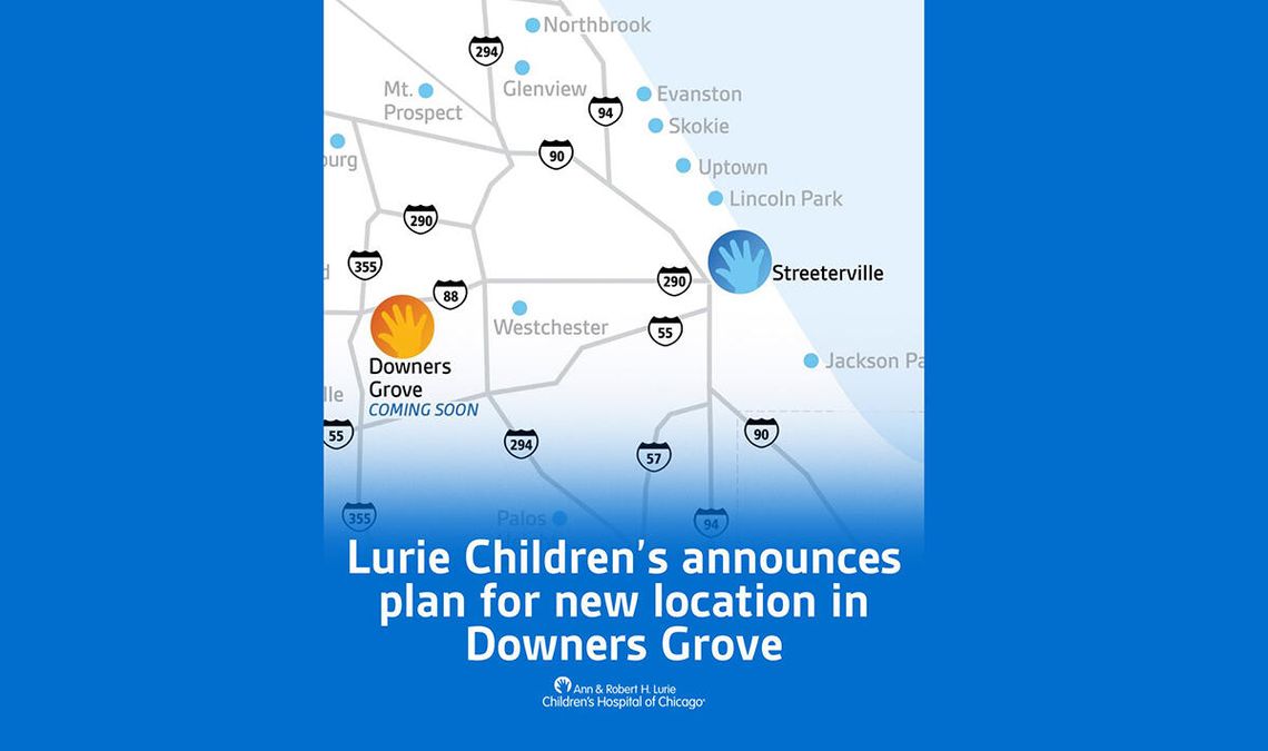 W Downers Grove powstanie szpital dziecięcy Lurie