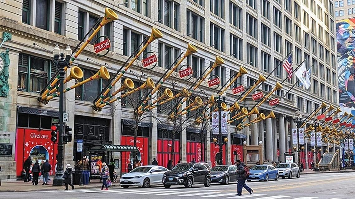 W Macy’s na State Street już jest świątecznie