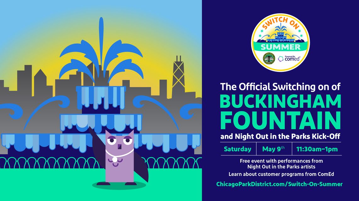 W maju włączenie Fontanny Buckinghama – z atrakcjami