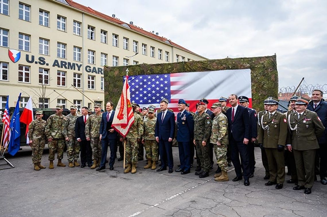 W Poznaniu ustanowiono pierwszy stały garnizon USA