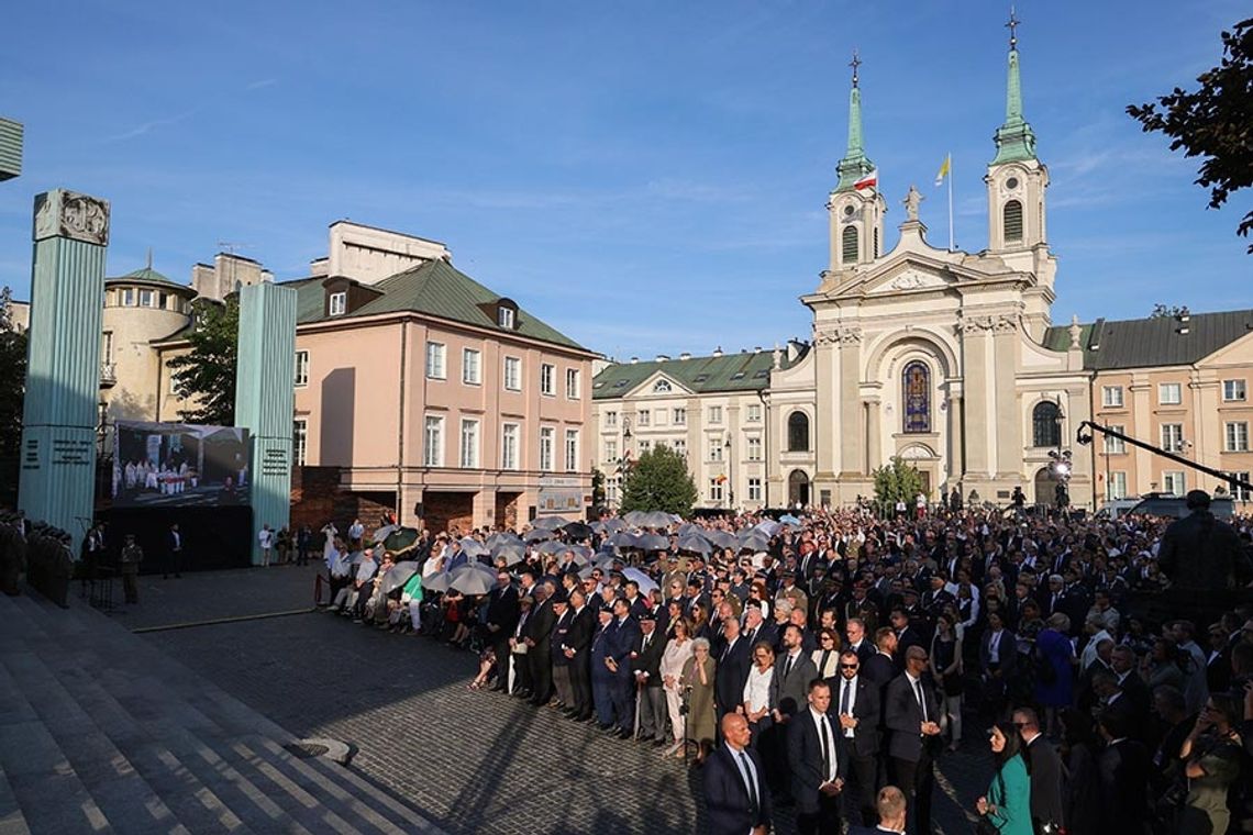 W przeddzień 80. rocznicy wybuchu Powstania Warszawskiego uczczono pamięć zrywu