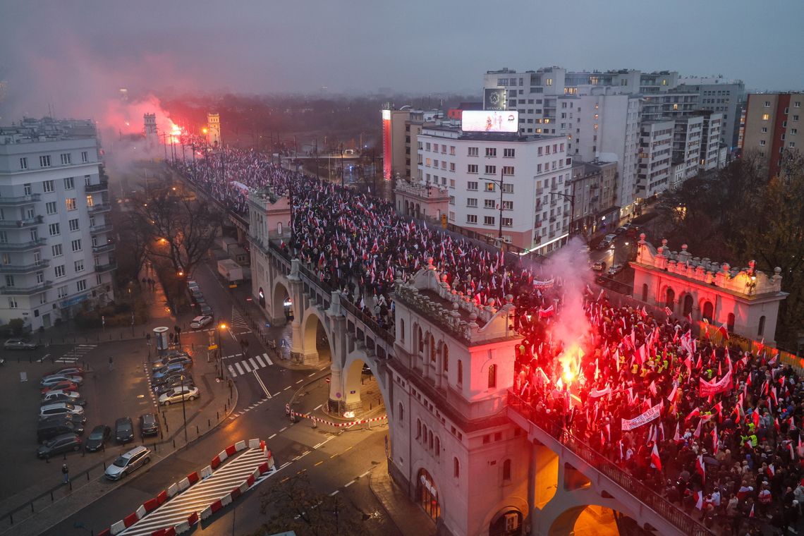 Ulicami miasta przeszedł Marsz Niepodległości