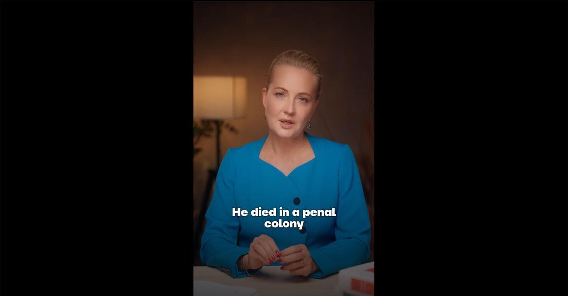 Wdowa po Aleksieju Nawalnym: mój mąż został otruty w kolonii karnej Wdowa po Aleksieju Nawalnym: mój mąż został otruty w kolonii karnej