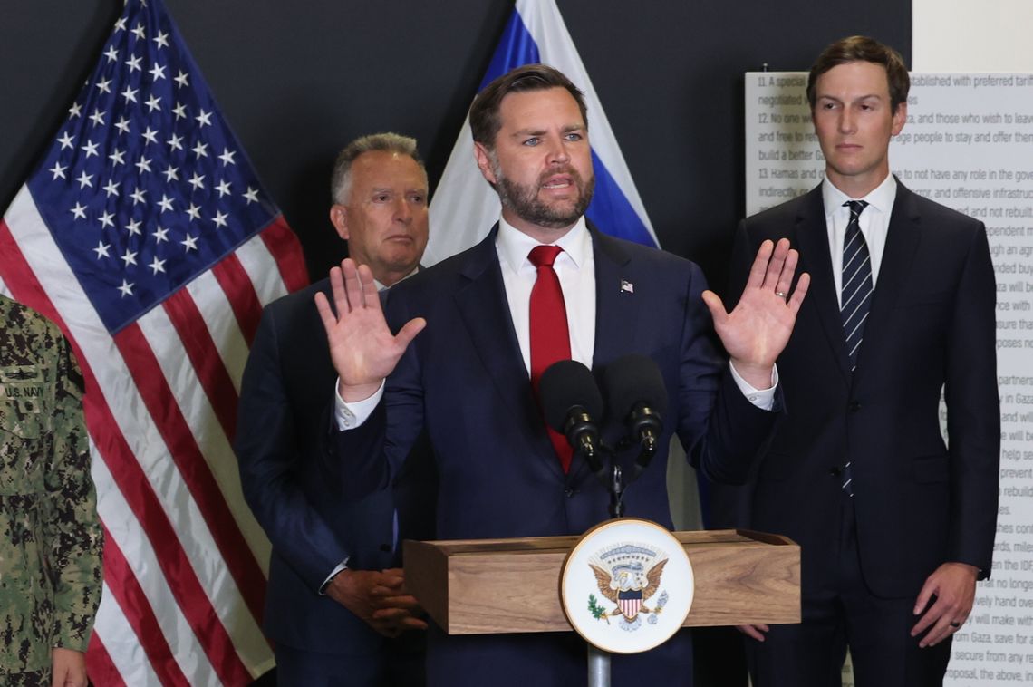 Wiceprezydent USA: rozbrojenie Hamasu będzie trudnym zadaniem Wiceprezydent USA: rozbrojenie Hamasu będzie trudnym zadaniem