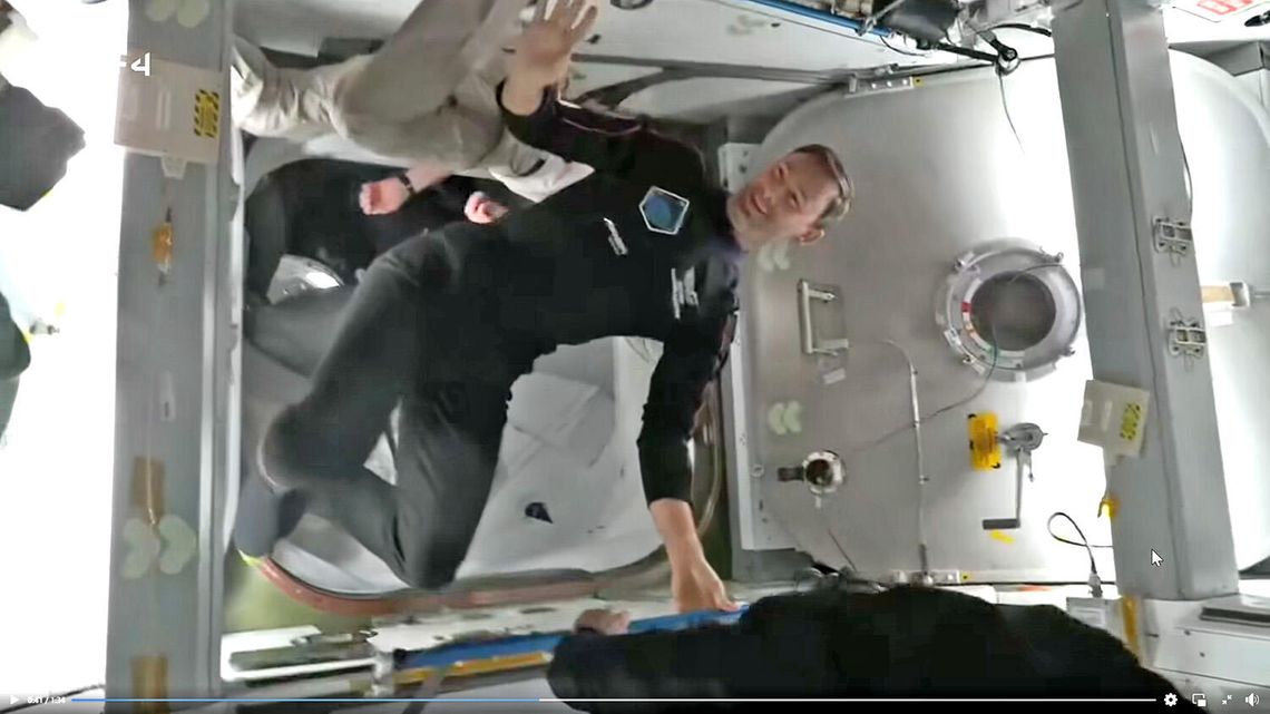 (WIDEO) Załoga Ax-4, w tym Polak, weszła na pokład ISS