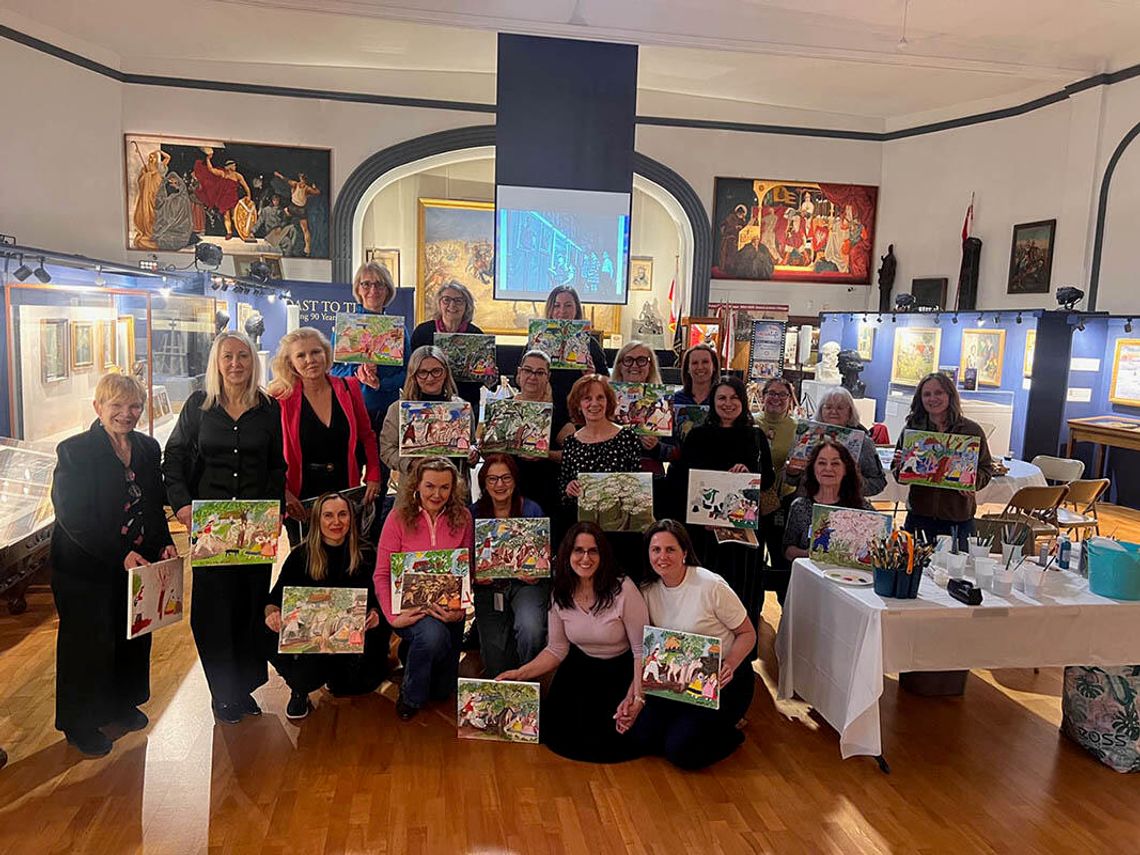 Wieczór w muzeum: malujemy przy lampce wina