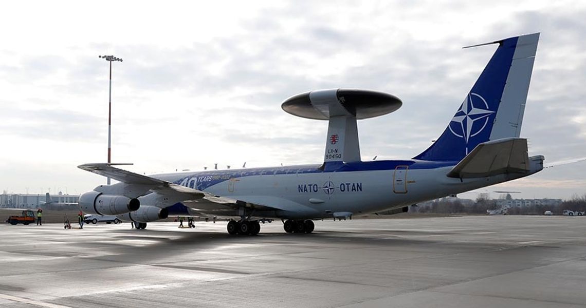 Wielka Brytania. Media: NATO ponownie rozmieściło samoloty systemu AWACS nad Polską