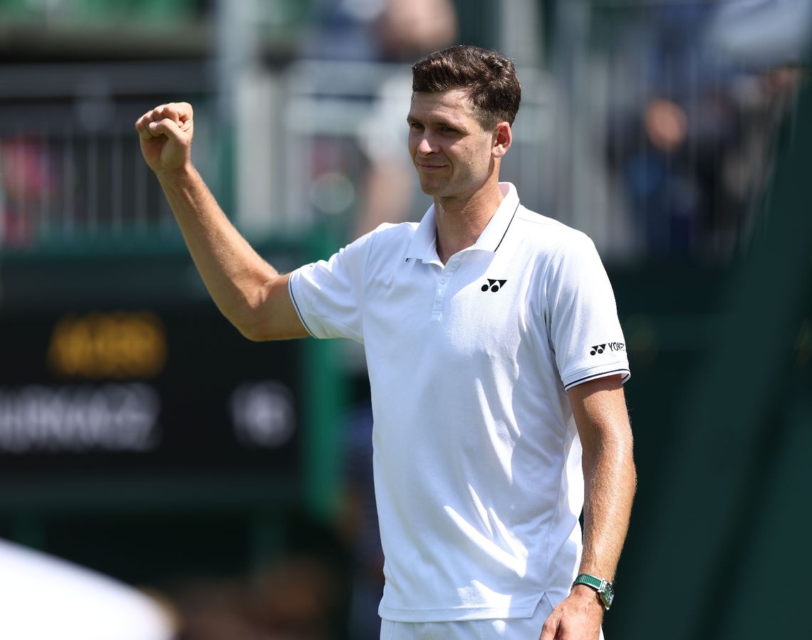 Wimbledon - Hurkacz awansował do 1/8 finału i zagra z Djokovicem