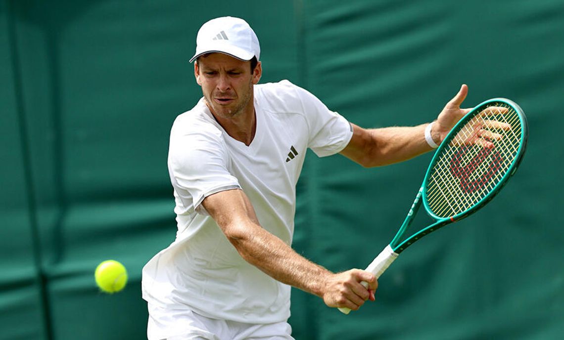 Wimbledon - Hurkacz awansował do drugiej rundy