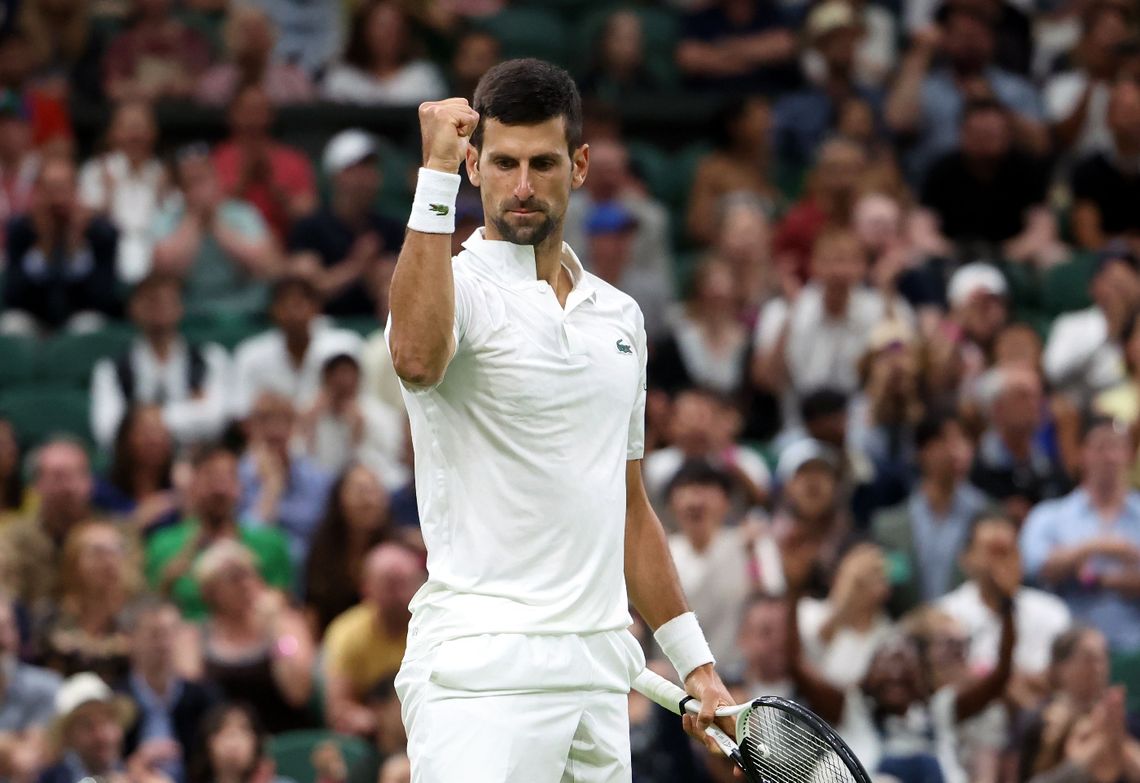 Wimbledon - Hurkacz przegrał z Djokovicem w 1/8 finału