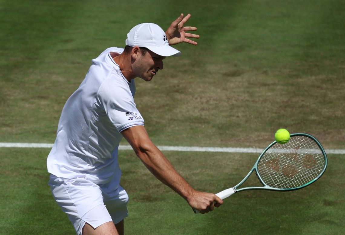 Wimbledon - Hurkacz skreczował w drugiej rundzie