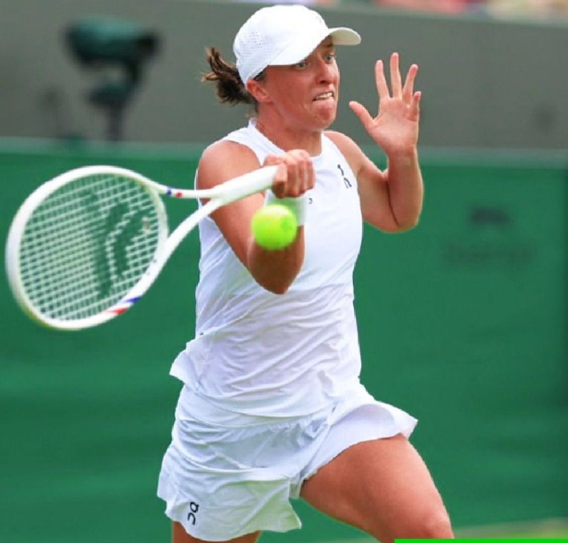 Wimbledon - Iga Świątek awansowała do drugiej rundy. Porażka Fręch