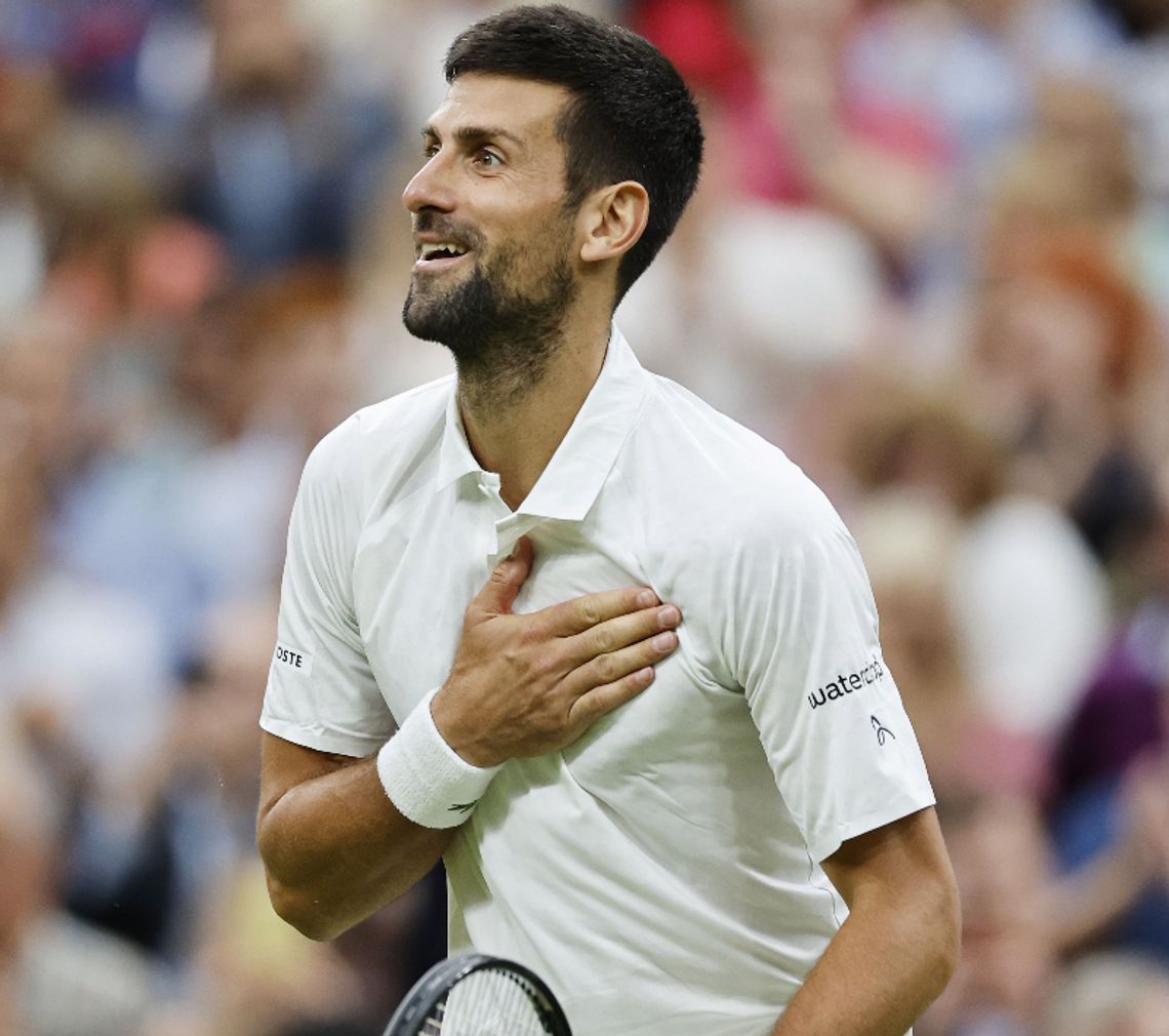 Wimbledon - piąty z rzędu finał Djokovica