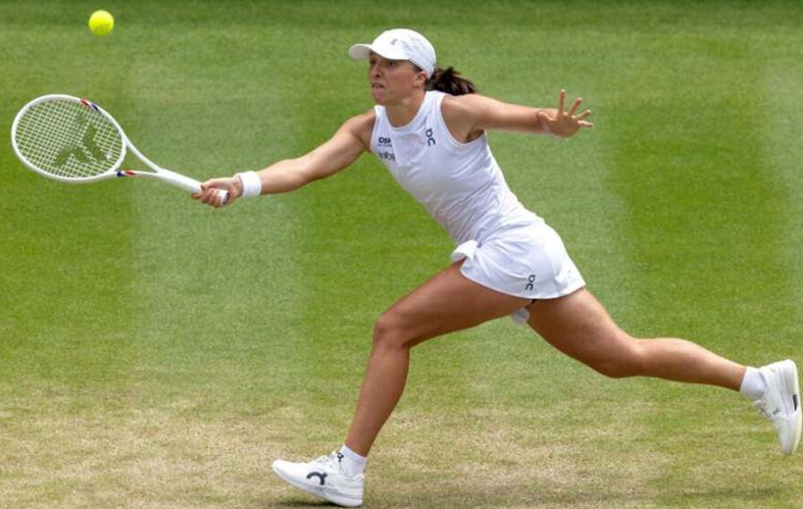 Wimbledon - Świątek: jestem zadowolona z wykonanej pracy i dumna z siebie